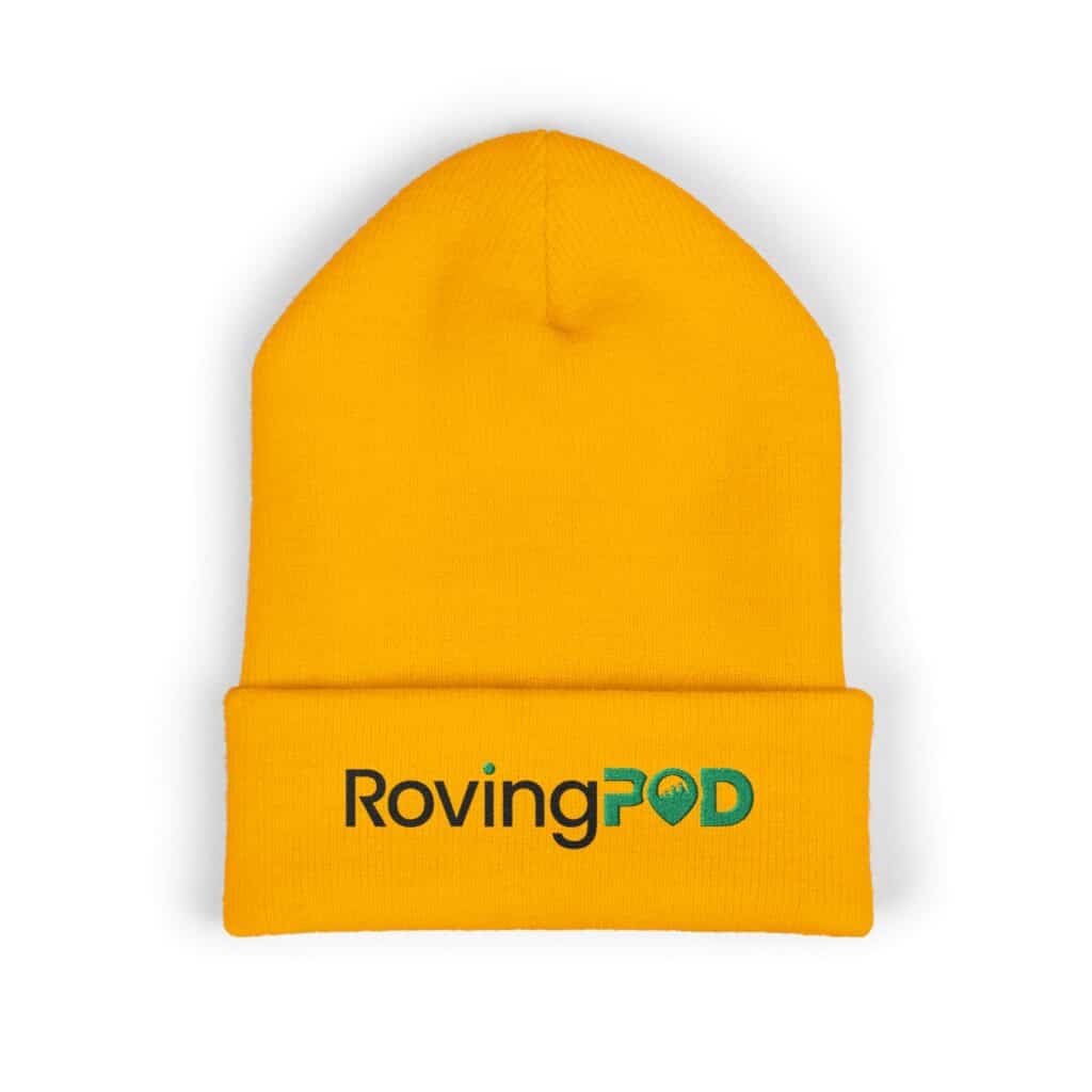 RovingPOD Embroidered Cuffed Beanie - Image 5