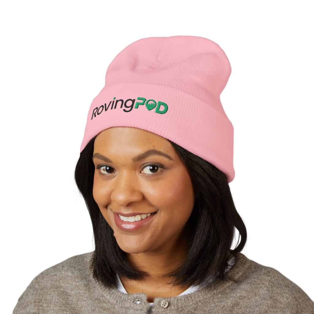 RovingPOD Embroidered Cuffed Beanie - Image 11