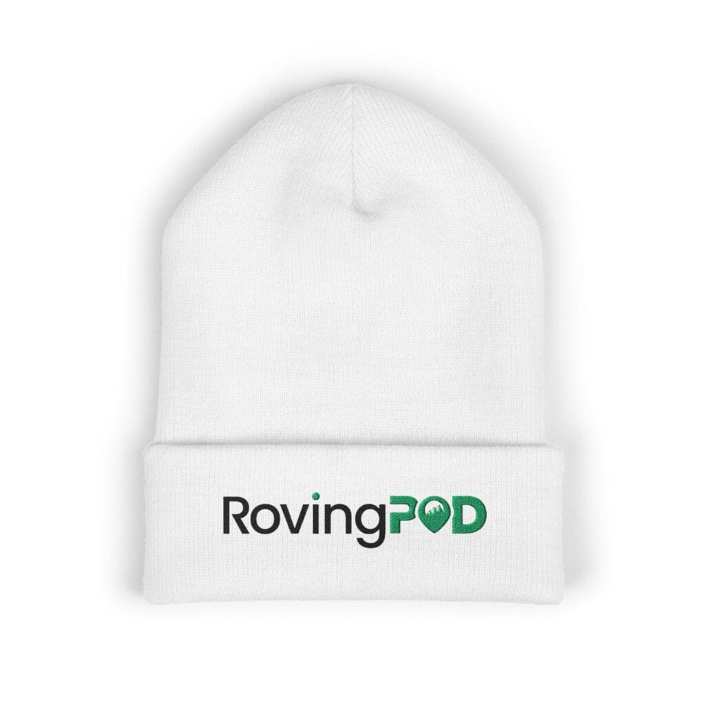 RovingPOD Embroidered Cuffed Beanie