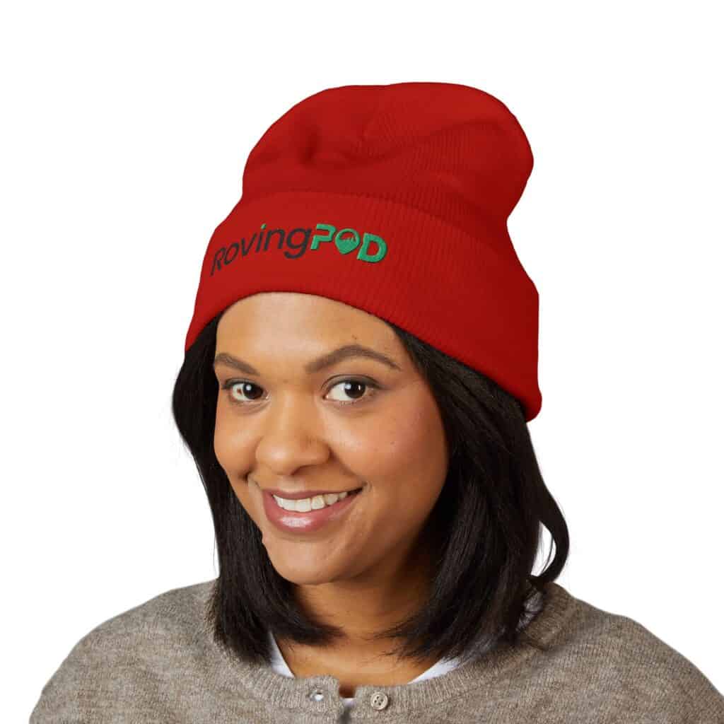 RovingPOD Embroidered Cuffed Beanie - Image 19