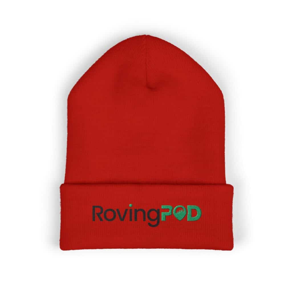 RovingPOD Embroidered Cuffed Beanie - Image 17