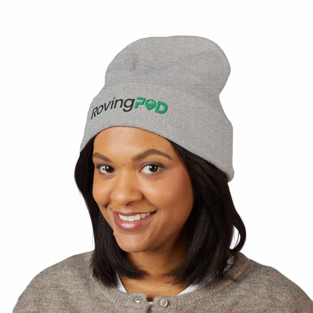 RovingPOD Embroidered Cuffed Beanie - Image 15